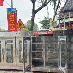 Tủ Sấy Bát Đĩa 1800 Lít Cánh Kính