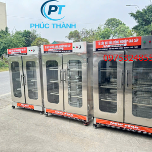 Tủ Sấy Bát Đĩa 1200 Lít Hai Cánh Kính