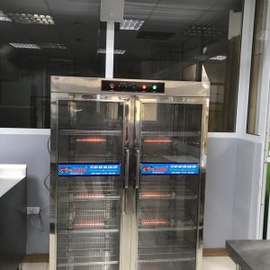 Tủ Sấy Bát Đĩa Hai Cánh Kính