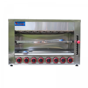 lò nướng salamander 8 họng gas