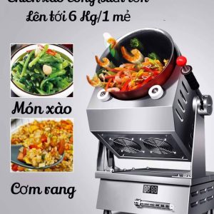 Máy chảo xà rang tự động đường kính 360 mm điện